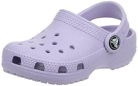 Crocs Unisex-Child Classic Clogs, Lavender, 8 Toddler