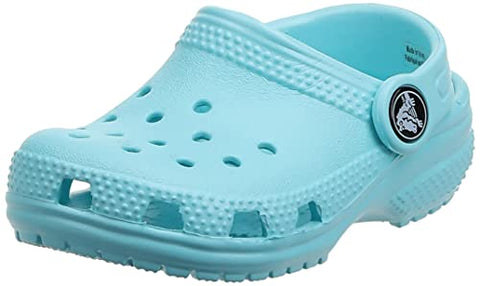 Crocs Kids' Classic Clog , Ice Blue/Ice Blue, 8 Toddler