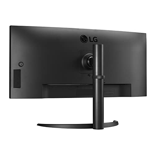 LG UltraWide QHD 34-Inch Curved Computer Monitor 34WQ73A-B, IPS with HDR 10 Compatibility, Built-In-KVM, and USB Type-C, Black