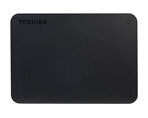 Toshiba Canvio Basics 1TB Portable External Hard Drive USB 3.0, Black - HDTB410XK3AA