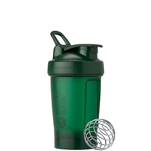 BlenderBottle Classic V2 Shaker Bottle Perfect for Protein Shakes and Pre Workout, 20-Ounce, Forest