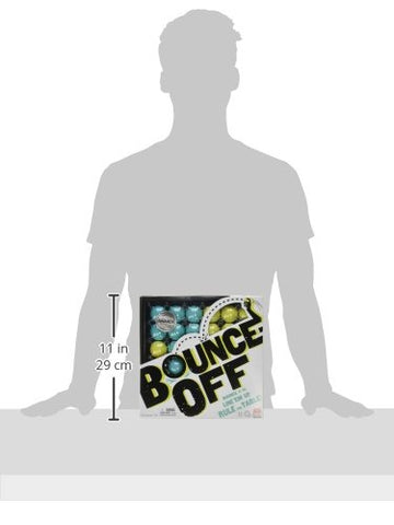 Bounce Off Game with Bouncing Pattern Challenges, for Family, Teens, Adults and Kids, with 16 Balls, 9 Challenge Cards and Game Grid, Makes a Great Gift for 7 Year Olds and Up