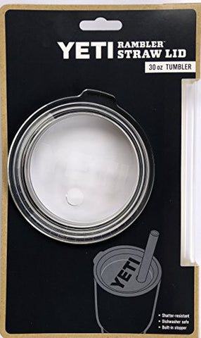 YETI Rambler 30oz Shatter-proof Dishwasher safe Replacement Lid w/straw f/ Yeti Rambler Tumbler Cup/ mugs