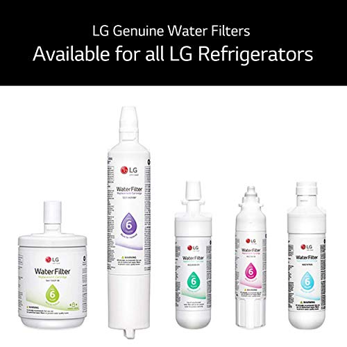 LG LT700P- 6 Month / 200 Gallon Capacity Replacement Refrigerator Water Filter (NSF42 and NSF53) ADQ36006101, ADQ36006113, ADQ75795103, or AGF80300702 , White , Single