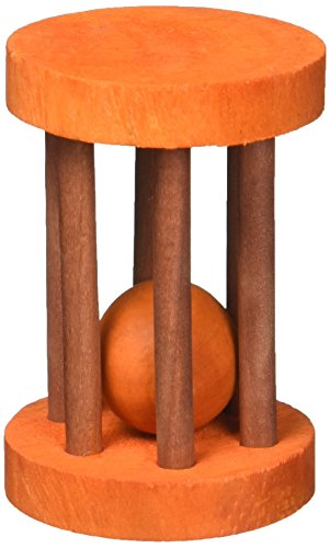 Ware Barrel Roller Wooden Rolling Chew Toy for Small Pets