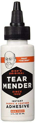 Tear Mender Instant Fabric and Leather Adhesive, 2 oz Bottle, TG-2