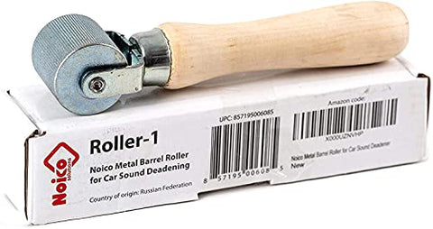 Noico Metal Barrel Roller Installation Tool for Automotive Sound Deadening Insulation Materials for Cars & Truck (Audio Dampening & Deadener Installation)