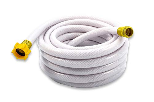 Camco TastePURE Drinking Water Hose for RV, 25 Feet, White (22783)
