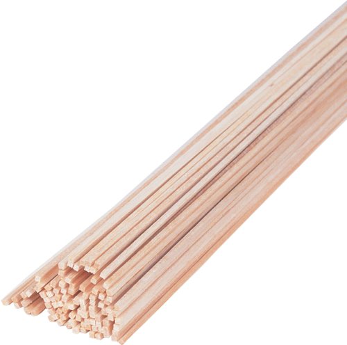 Pitsco Heavy Density Balsa Wood Strips (Pack of 100)