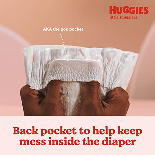 Huggies Little Snugglers Baby Diapers, Size 4 (22-37 lbs), 120 Ct