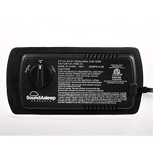 SoundAsleep Dream Series Air Mattress with ComfortCoil Technology & Internal High Capacity Pump - King Size