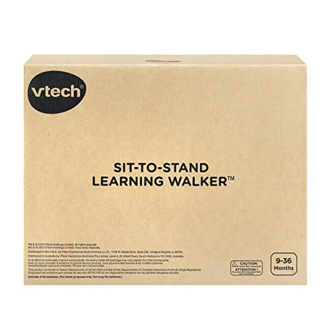 VTech Sit-to-Stand Learning Walker (Frustration Free Packaging) , Orange