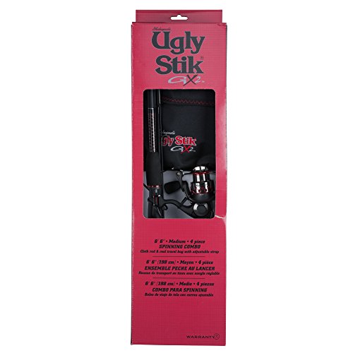 Ugly Stik USSP502L/2SC GX2 Spinning Combo, 5'