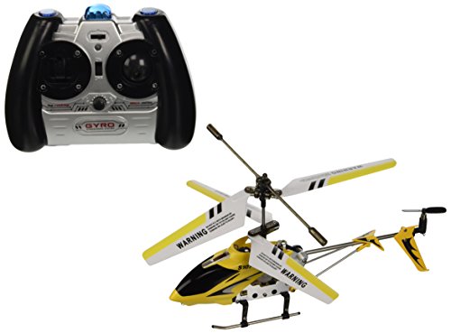 Syma 3 Channel S107 Mini Indoor Co-Axial Metal Body Frame & Built-in Gyroscope Helicopter (Color May Vary)