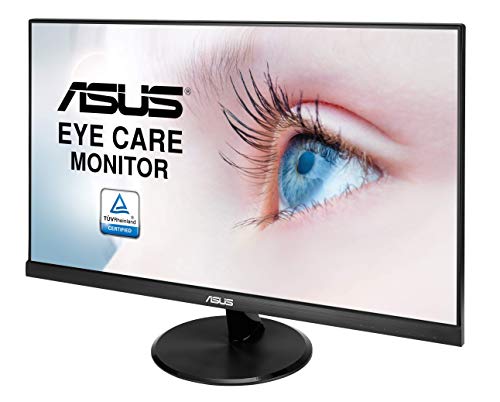 ASUS VP249HE 23.8” Monitor Full HD IPS HDMI VGA with Eye Care, BLACK