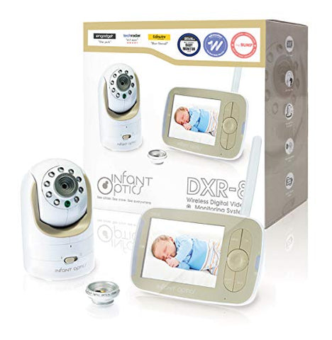 Infant Optics DXR-8 Video Baby Monitor with Interchangeable Optical Lens