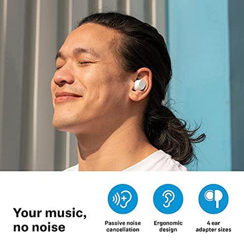 Sennheiser CX True Wireless Earbuds - Bluetooth In-Ear Headphones for Music and Calls with Passive Noise Cancellation, Customizable Touch Controls, Bass Boost, IPX4 and 27-hour Battery Life, Black