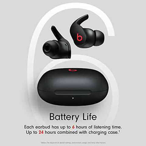 Beats Fit Pro - True Wireless Noise Cancelling Earbuds - Apple H1 Headphone Chip, Compatible with Apple & Android, Class 1 Bluetooth®, Built-in Microphone, 6 Hours of Listening Time – Beats Black