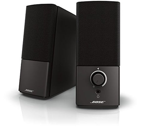 Bose Companion 2 Series III Multimedia Speakers - for PC (with 3.5mm AUX & PC Input) Black