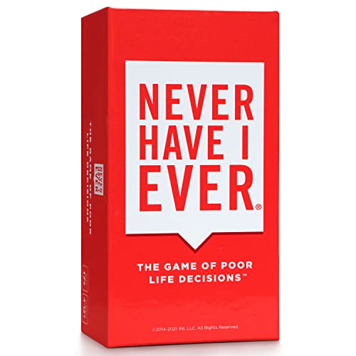 Never Have I Ever Classic Edition Card Game Set | Fun Game Night Party Games | for 4+ Players | Ages 17+
