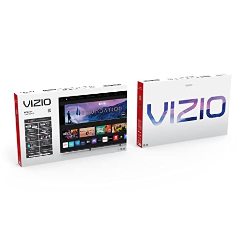 VIZIO 50-inch MQX Series Premium 4K 120Hz QLED HDR Smart TV with Dolby Vision, Active Full Array, 240Hz @ 1080p PC Gaming, WiFi 6E, and Alexa Compatibility M50QXM-K01, 2023 Model