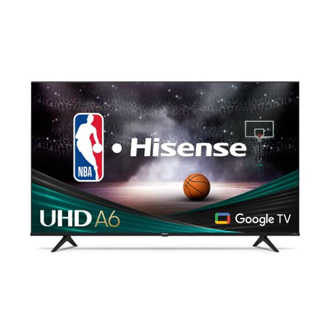 Hisense A6 Series 75-Inch Class 4K UHD Smart Google TV with Voice Remote, Dolby Vision HDR, DTS Virtual X, Sports & Game Modes, Chromecast Built-in (75A6H, 2022 New Model),Black