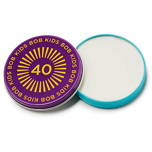 Brush On Block Broad Spectrum Kids Sun Protection Balm, SPF 40, Perfect for Sensitive Skin, For All Ages