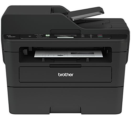 Brother Monochrome Laser Printer, Compact Multifunction Printer and Copier, DCPL2550DW, Amazon Dash Replenishment Ready, Black