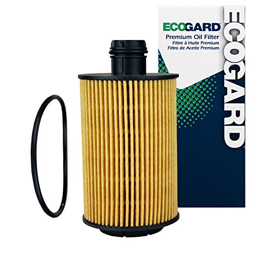 ECOGARD X10232 Premium Cartridge Engine Oil Filter for Conventional Oil Fits Ram 1500 3.0L DIESEL 2014-2018, 1500 Classic 3.0L DIESEL 2019 | Jeep Grand Cherokee 3.0L DIESEL 2014-2019