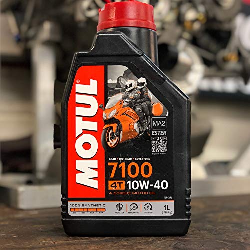 Motul 7100 4T 10W-40 Synthetic Oil 4 Liters (104092)