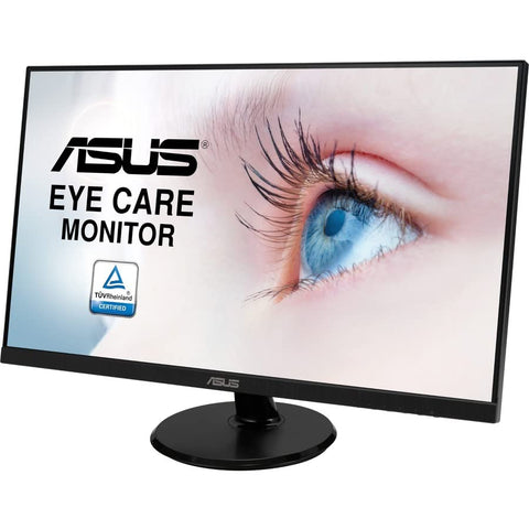ASUS 27” 1080P Monitor (VA27DQ) - Full HD, IPS, 75Hz, Speakers, Adaptive-sync/FreeSync™, Low Blue Light, Flicker Free, VESA Mountable, Frameless, HDMI, VGA, DisplayPort, Tilt Adjustable, BLACK