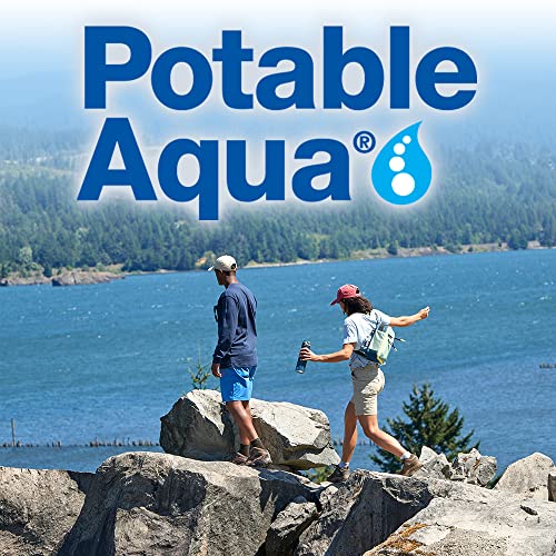 Potable Aqua Water Purification, Water Treatment Tablets - 50 count Bottle