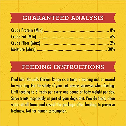 Zuke's Mini Naturals Training Dog Treats Chicken Recipe - 16 Oz Bag