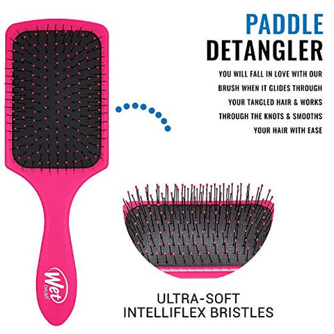 Wet Brush Wet Brush Pro Paddle Punchy Pink, 0.3 Pound