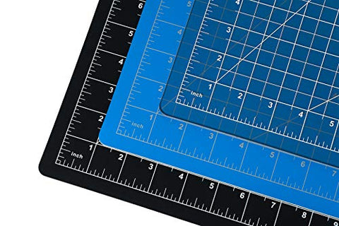 Dahle Vantage 10694 Self-Healing Cutting Mat, 36” x 48", 1/2" Grid, 5 Layers for Max Healing, Perfect for Crafts & Sewing, Blue