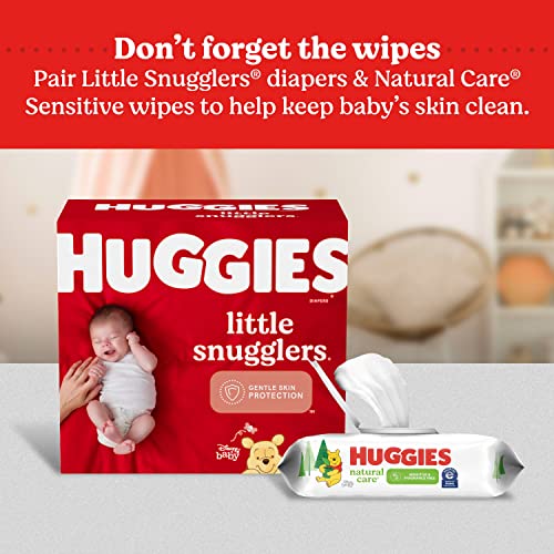 Huggies Little Snugglers Baby Diapers, Size 4 (22-37 lbs), 120 Ct