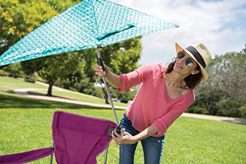 Sport-Brella Versa-Brella 4-Way Swiveling Sun Umbrella (Midnight Blue)