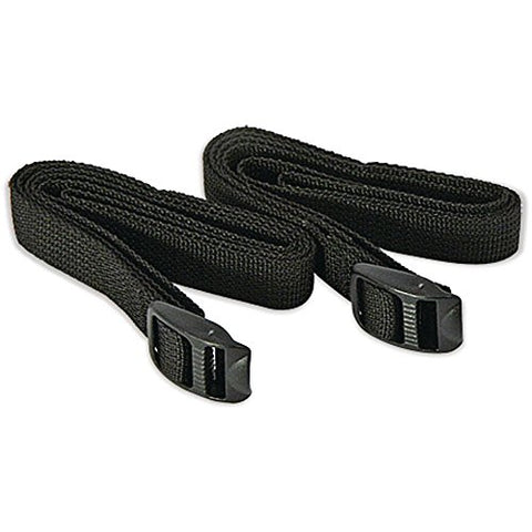Therm-a-Rest Camping and Backpacking Accessory Straps, 2-Count, 42-Inch , Black