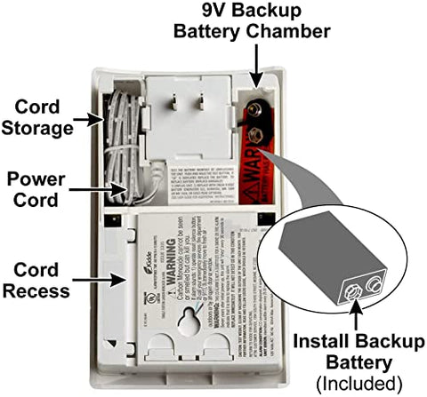 Kidde Nighthawk Carbon Monoxide Detector, AC-Plug-In with Battery Backup, Digital Display