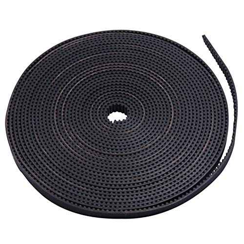 HICTOP 3D Printer Belt 5 Meters GT2 Belt 2mm Pitch 6mm Wide for Creality Ender 3 3 Pro Ender 5 CR-10 10S Anet A8 CNC and Other 3D Printers