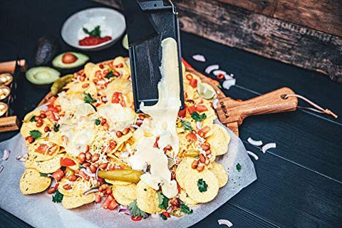 Boska Raclette Grilling Set - Partyclette To Go Set - Suitable for Cheese, Meat, Fish, and Vegetables - Portable Non-Stick - Dishwasher Safe Wedding Registry Items