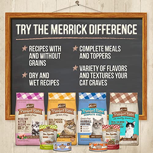 Merrick Purrfect Bistro Grain Free, 5.5 oz, Thanksgiving Day Dinner - Pack of 24