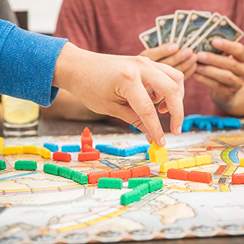 Ticket to Ride Europe Board Game | Family Board Game | Board Game for Adults and Family | Train Game | Ages 8+ | For 2 to 5 players | Average Playtime 30-60 minutes | Made by Days of Wonder