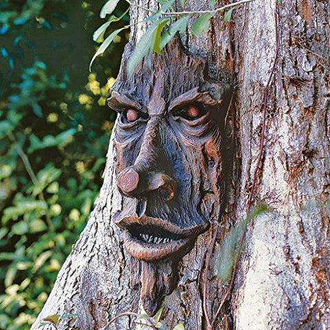 The Spirit of Nottingham Woods: Greenman Tree Sculpture