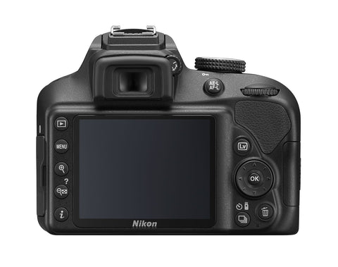 Nikon D3400 w/ AF-P DX NIKKOR 18-55mm f/3.5-5.6G VR (Black)