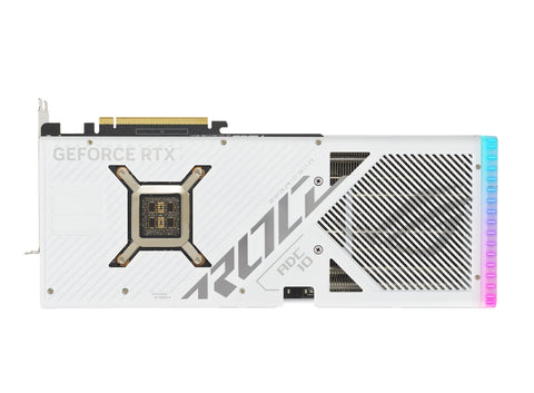 ASUS ROG Strix GeForce RTX™ 4090 White OC Edition Gaming Graphics Card (PCIe 4.0, 24GB GDDR6X, HDMI 2.1a, DisplayPort 1.4a)