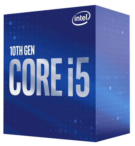 Intel Core i5-10400 Desktop Processor 6 Cores up to 4.3 GHz  LGA1200 (Intel 400 Series Chipset) 65W, Model Number: BX8070110400